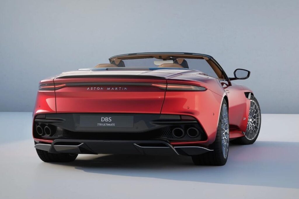 Aston Martin DBS 770 Ultimate Volante Revealed: The Ultimate Open-Top Grand Tourer