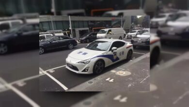 Chinese Police Cars in Australia